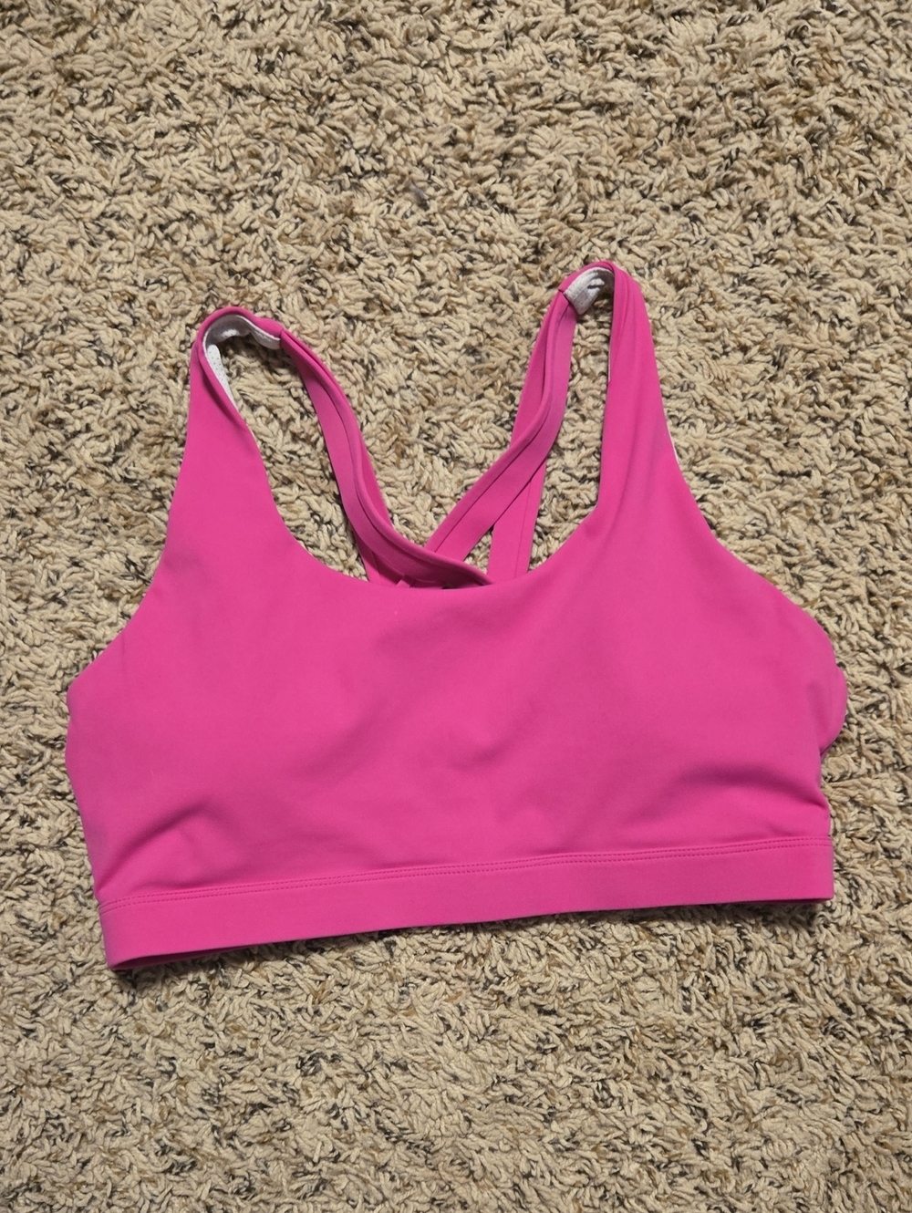 Hot Pink Women's Sports Bra